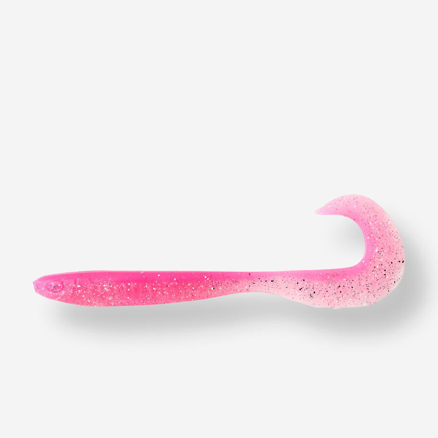 

CAPERLAN Резиновая приманка с аттрактантом WXM YUBARI GRB 130 розовая