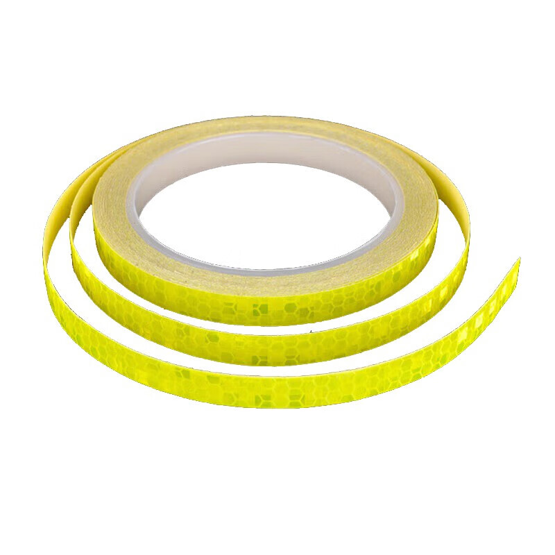 

Светоотражающие наклейки Adandyish, предупреждение о безопасности ночного вождения, флуоресцентные автомобильные наклейки длиной 8 метров, желтые