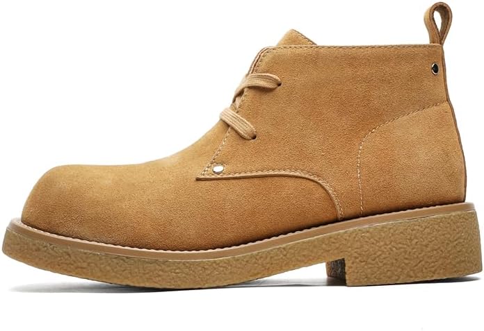 

Замшевые ботинки чукка Desert, повседневные ботинки до щиколотки с кремовой подошвой, доступны в бежевом и коричневом цвете Conson-Ks