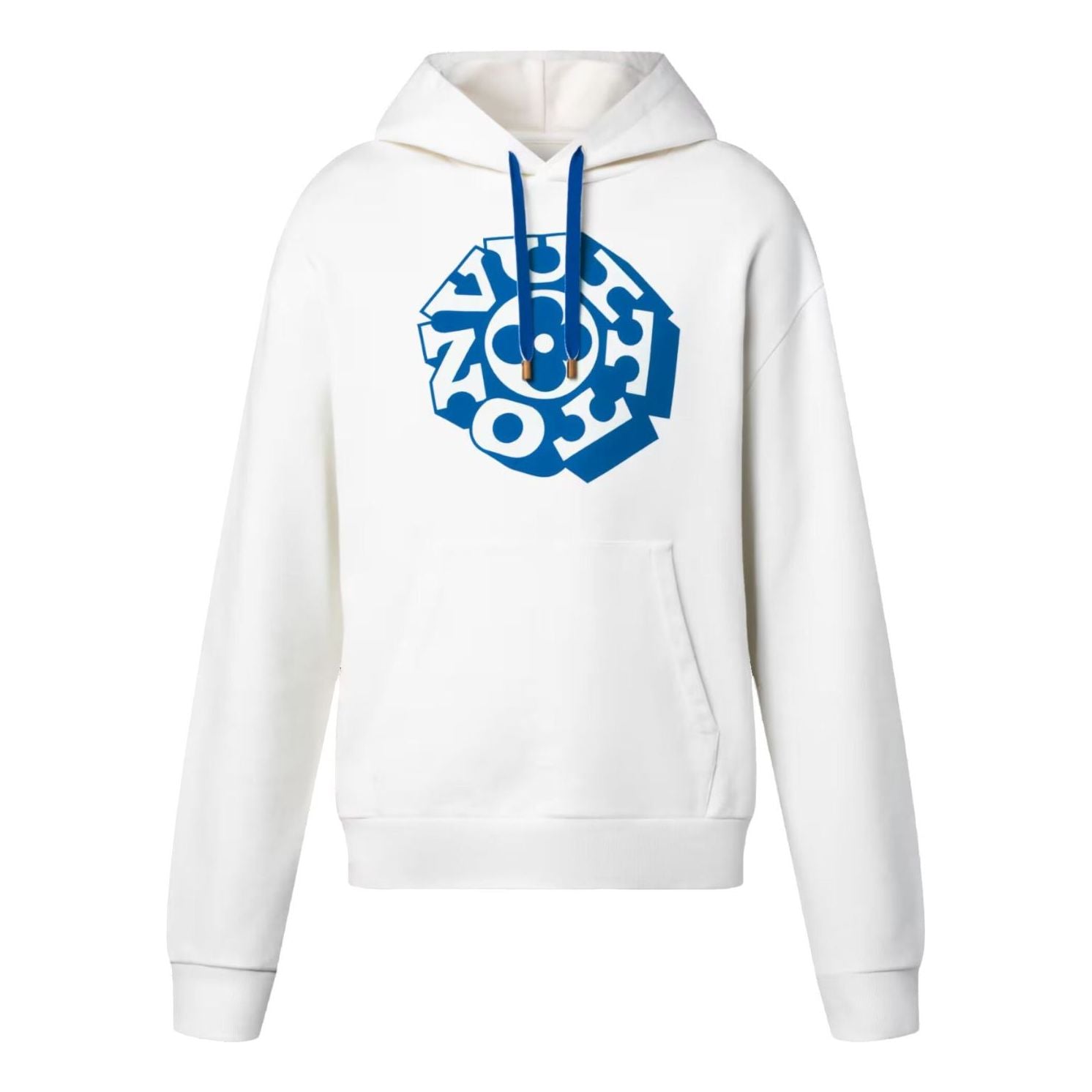 

Худи Louis vuitton x Nigo с принтом, цвет «Молочно-белый»