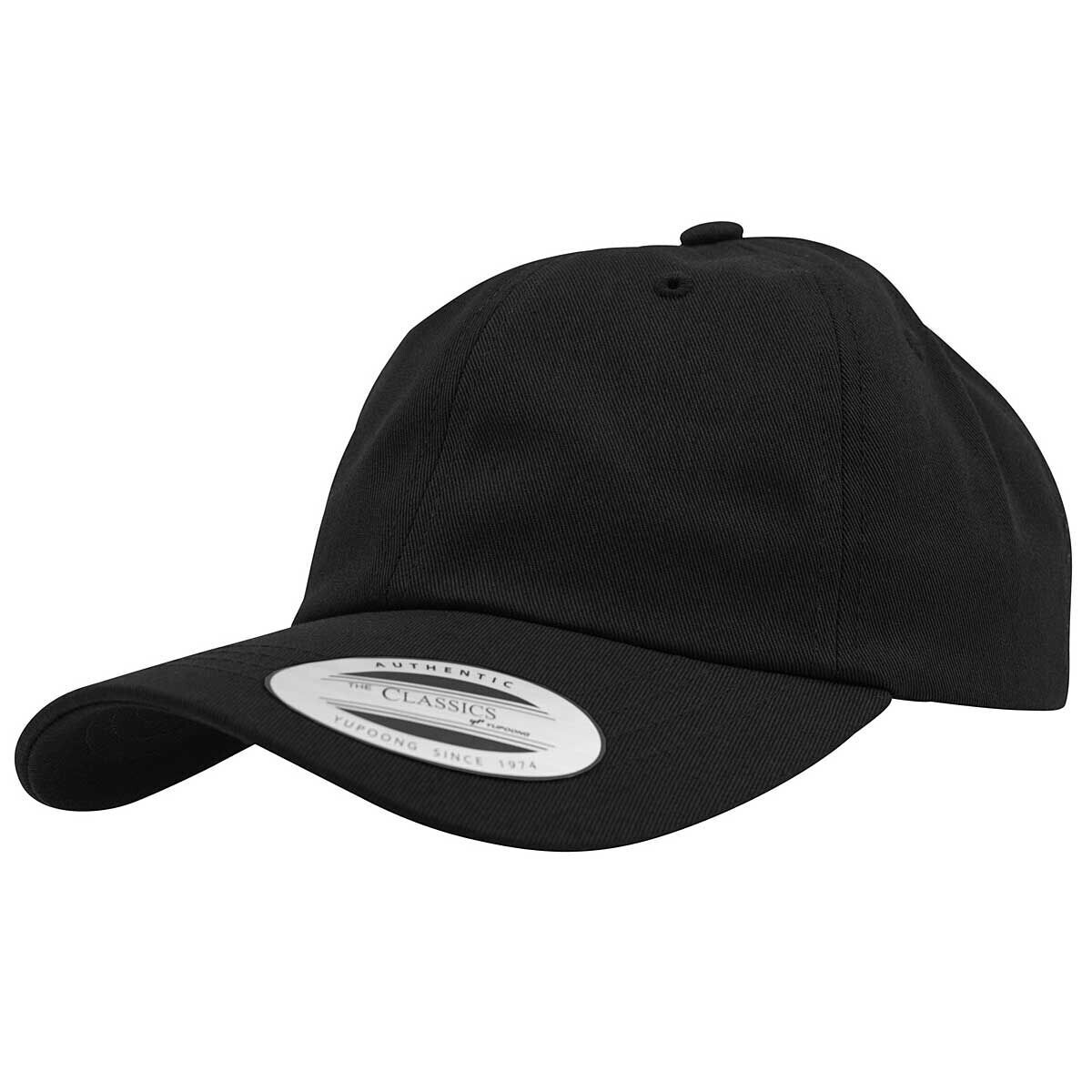 

Кепка Low Profile Cotton Twill Snapback Flexfit, черный