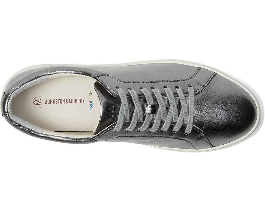 Кроссовки Johnston & Murphy Cammie Lace-Up, цвет Pewter Italian Metallic Glove Leather — фото 2