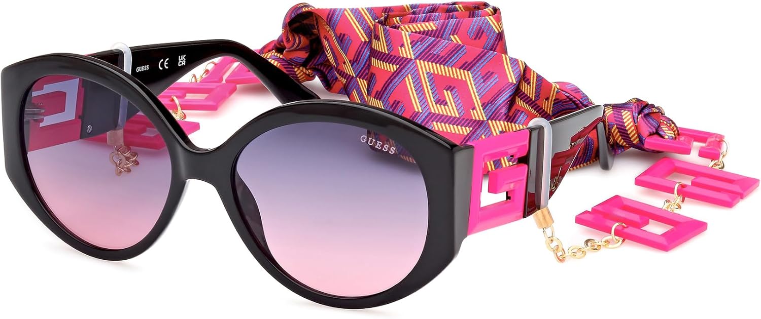 

GUESS Gu7917 Солнцезащитные очки для женщин, Pink/Other (Multicoloured)