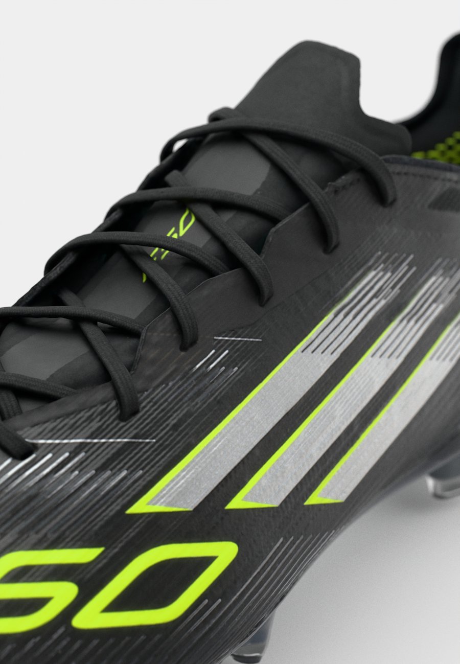 Кроссовки Adidas Performance F50 ELITE SOFT GROUND FOOTBALL BOOTS, Core Black/Iron Metallic/Lucid Lemon/Black — фото 3