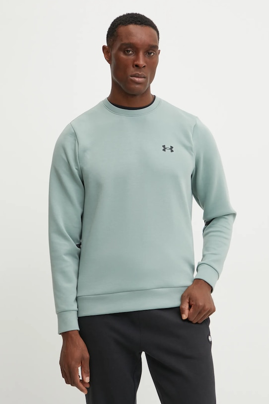 

Рубашка Unstoppable Fleece Crew Under Armour, зеленый