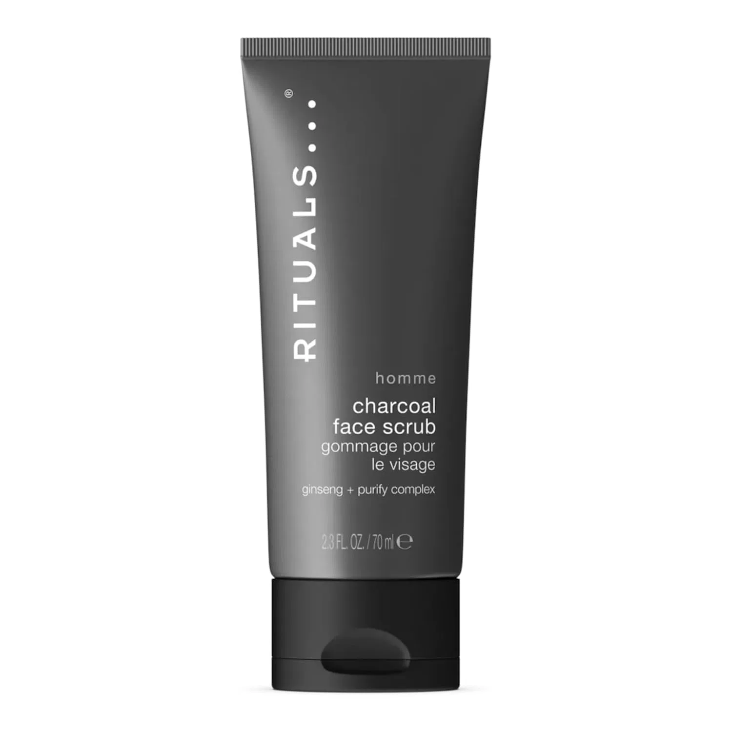 Мужской скраб для лица RITUALS Homme с женьшенем и активированным углем 70 мл Rituals