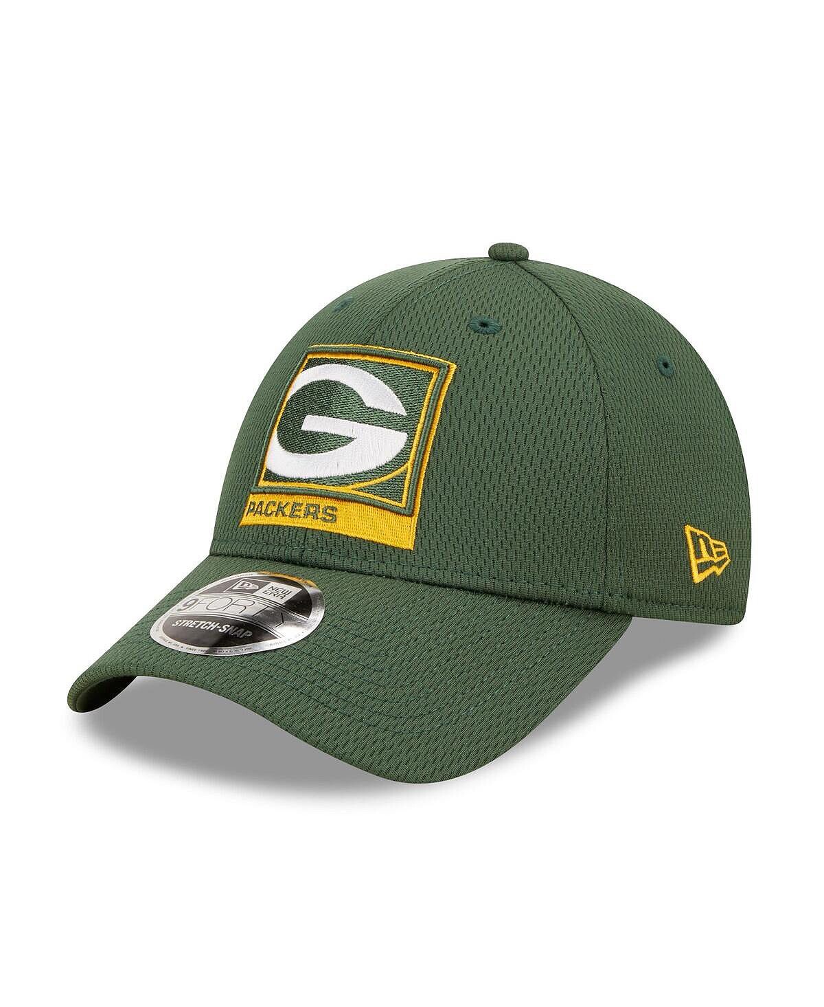 

Мужская зеленая кепка Green Bay Packers Framed AF 9FORTY Snapback New Era