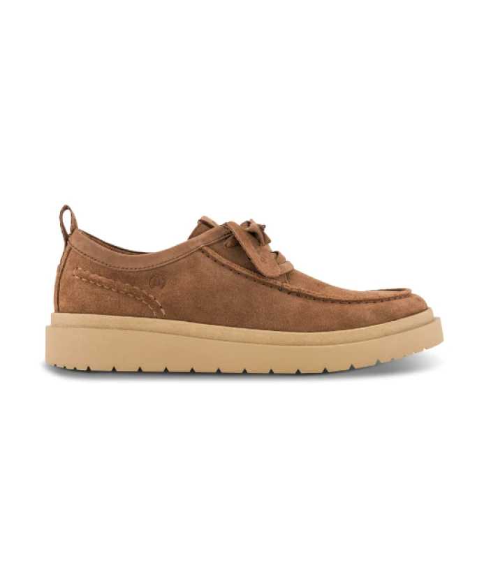 

Коричневые кожаные туфли на шнуровке Clarks, коричневый
