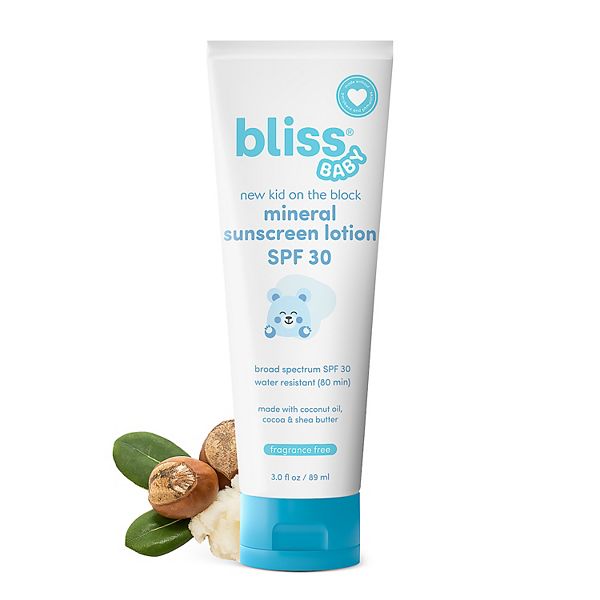 

Минеральный солнцезащитный лосьон Bliss baby 3-oz spf 30 Delta Children