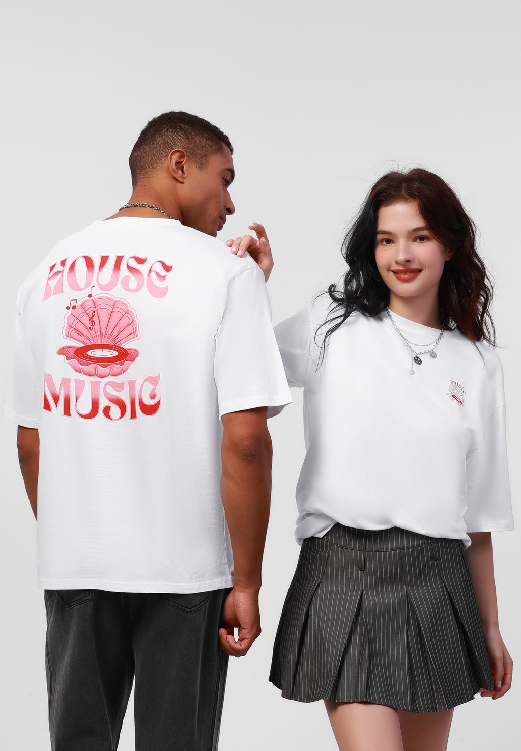 

Футболка с принтом UNISEX YOURTURN by Zalando, кремовый