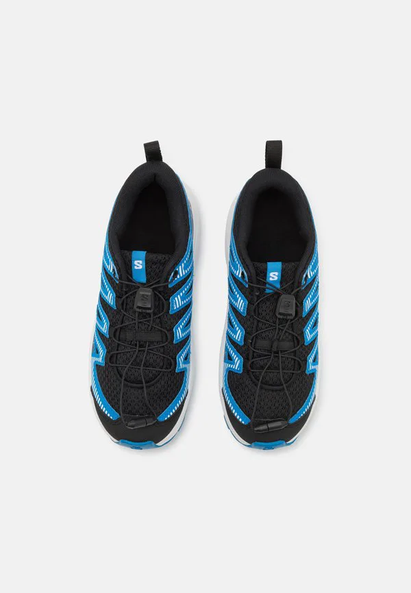Унисекс походные ботинки xa pro v8 Salomon, Black/White/French Blue — фото 4