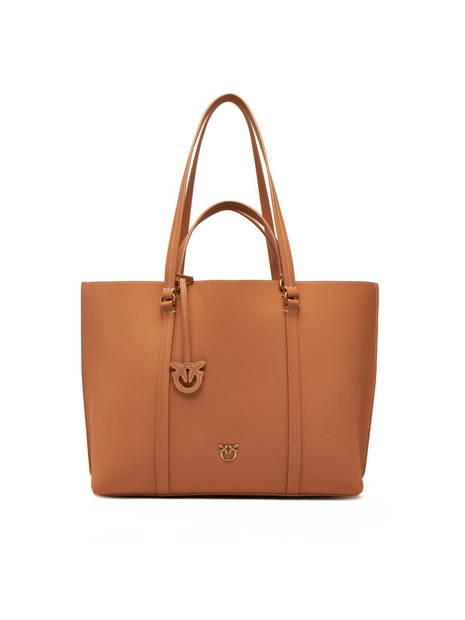

Сумочка Carrie Shopper Big AI 24-25 PLTT 102832 A1LF Pinko, бежевый