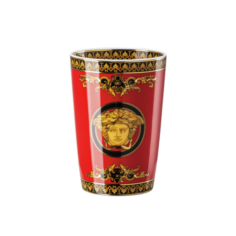 

Rosenthal Versace Кружка Icarus Medusa без ручки 0,39 л Rosenthal meets Versace, разноцветный/золотой