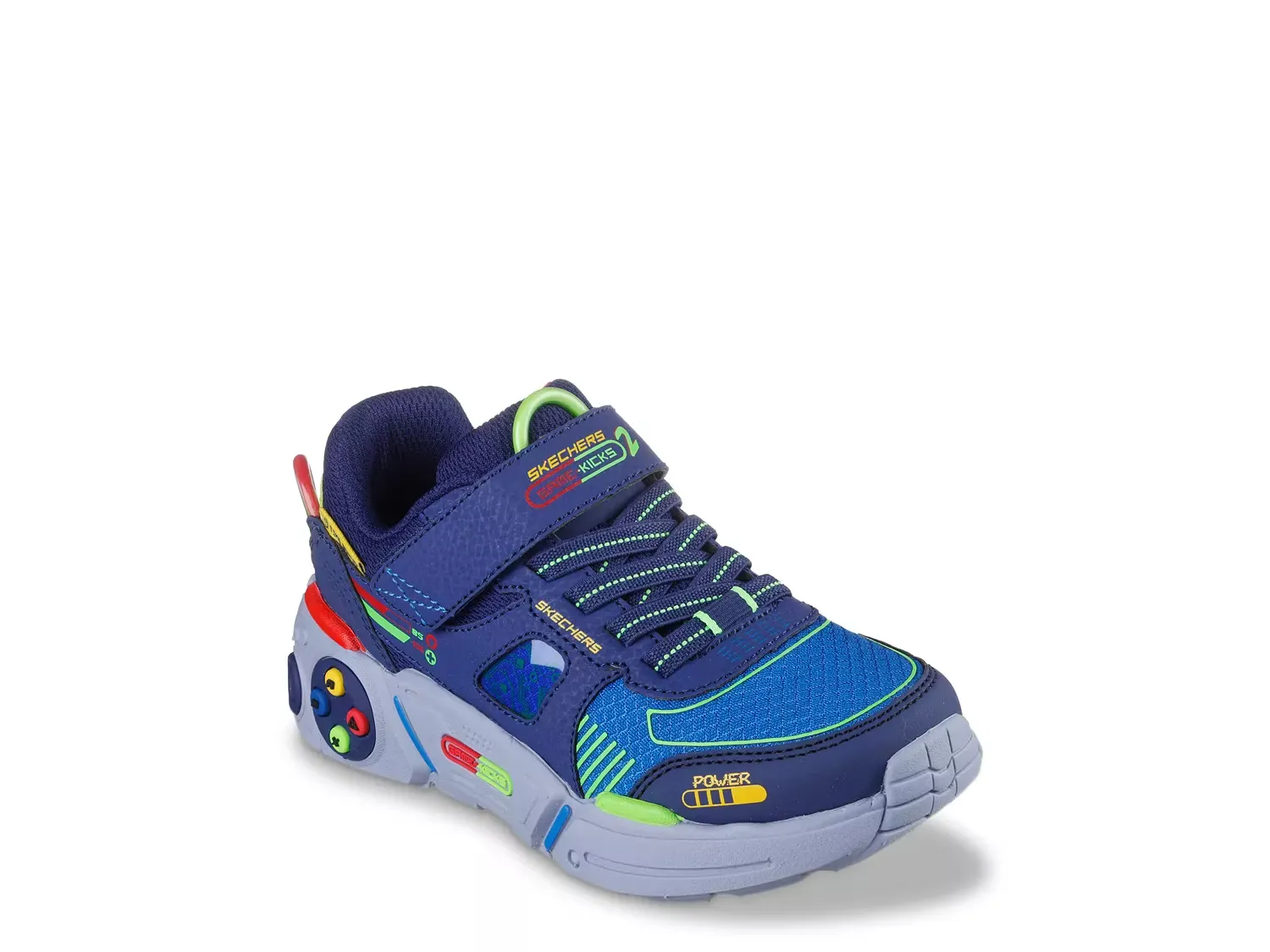 Кроссовки Game Kicks Gametronix 2.0 - детские Skechers, Blue