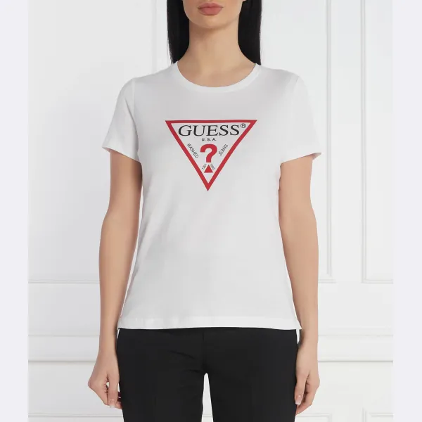 

Футболка стандартного кроя Guess, белый