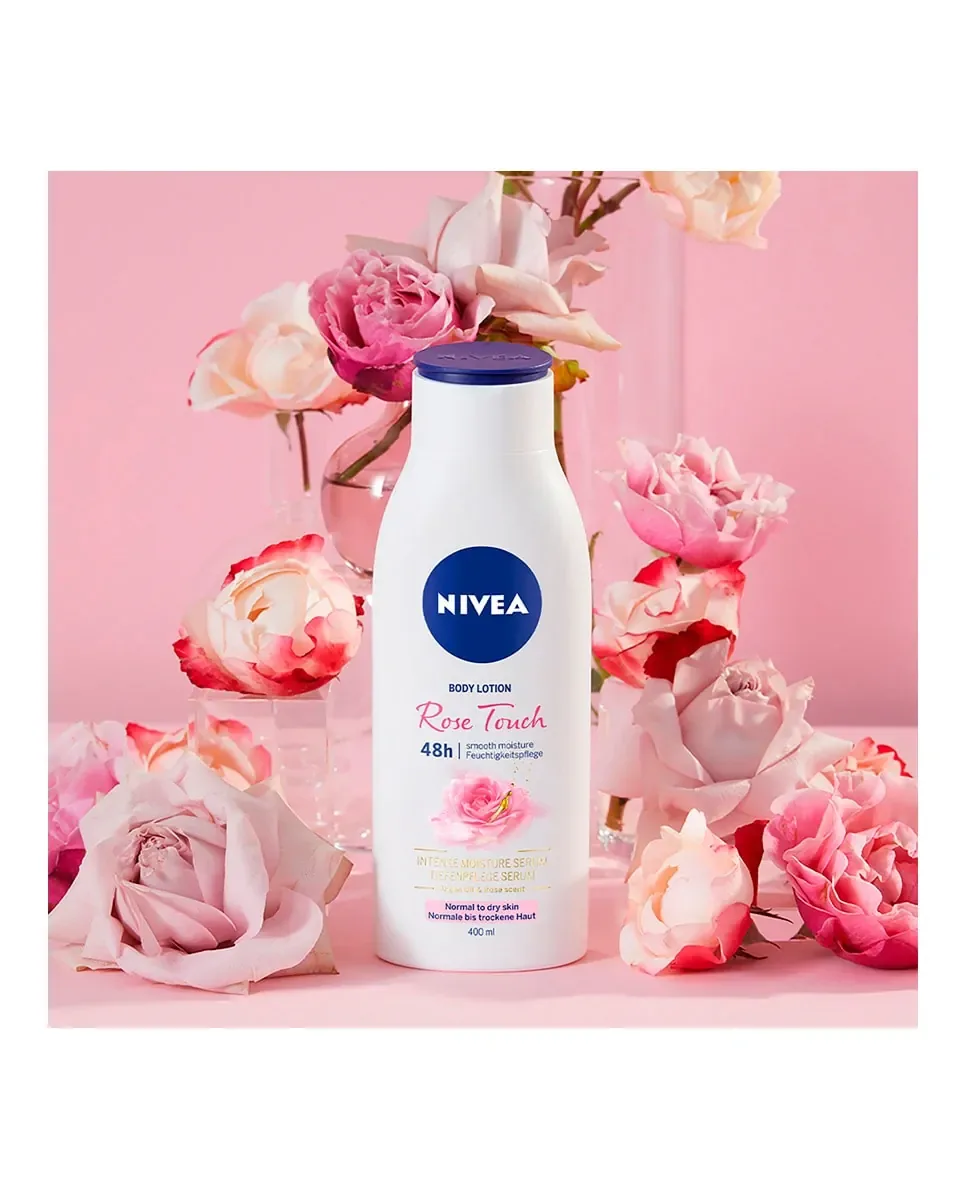 Крем для тела Body Milk с розами 400 мл Nivea — фото 4