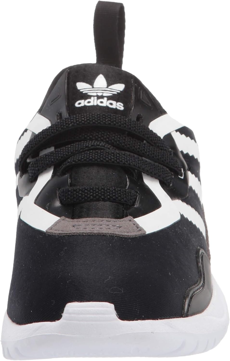 Кроссовки adidas Originals Flex для детей и подростков, белый/черный/серый — фото 2