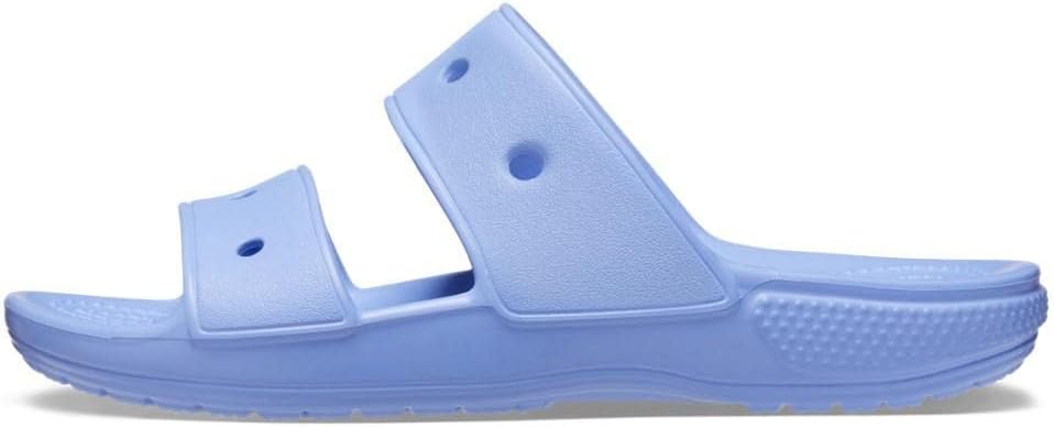 Сандалии Crocs Unisex Classic для взрослых с двумя ремешками, Moon Jelly — фото 2