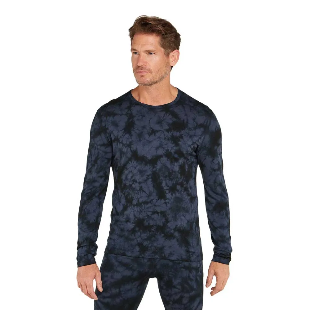 

Базовый слой Icebreaker Merino 200 Oasis Cloud Dye, черный/серый