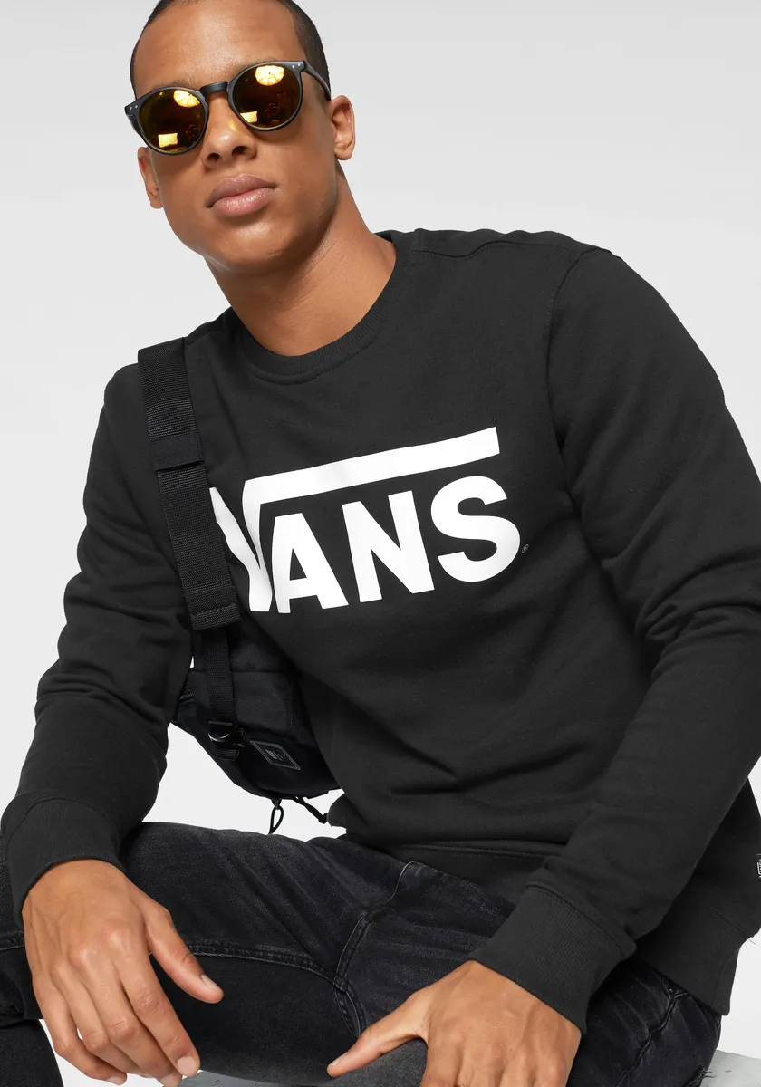 

Толстовка Vans "VANS CLASSIC CREW II", черный