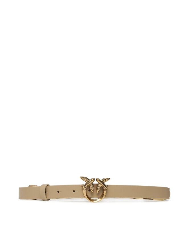 

Женский ремень PINKO Love Day Macro Chain H2 Belt PE 23 PLT01 100139 A0F1, бежевый