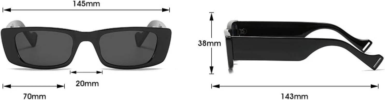 

Солнцезащитные очки с защитой от УФ-излучения UV400 | Маленький размер | Для женщин и мужчин | Для занятий спортом на открытом воздухе и вождения DSVIGF, Brown-brown