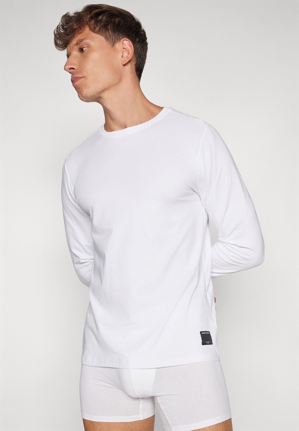 

Верх пижамы CORE SLIM LONGSLEEVE 2 PACK Björn Borg, белый