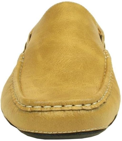 Мужская повседневная обувь CORONADO MOC-2, мокасины для вождения с простроченным носком, Sand — фото 3