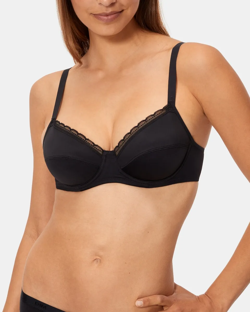 

Бюстгальтер с косточками Dim, черный