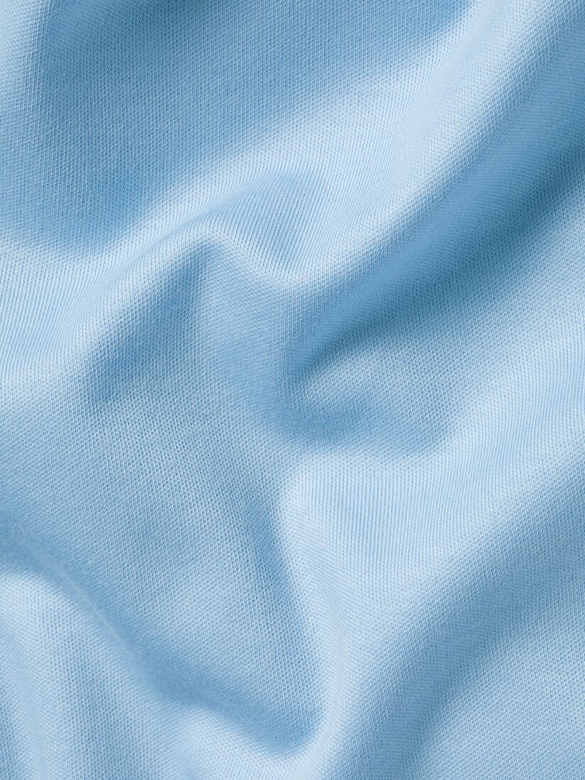 Рубашка-поло из джерси с короткими рукавами Charles Tyrwhitt, голубое небо — фото 4