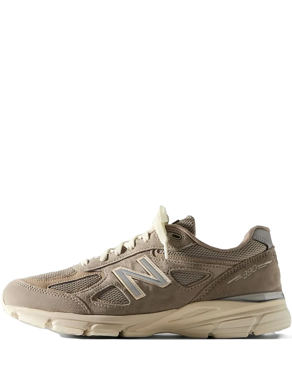 

Замшевые кроссовки 990v4 NEW BALANCE, серый