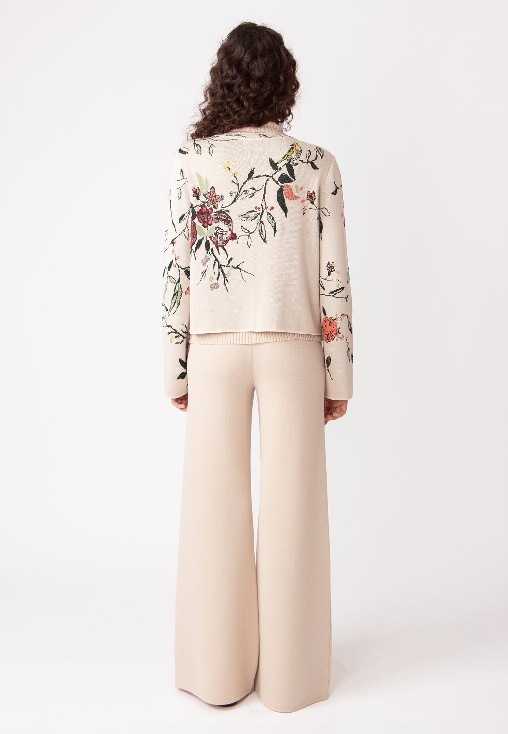 

Кардиган JACQUARD FLORAL Ivko, кремовый