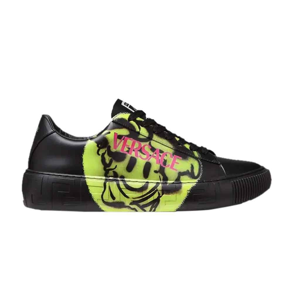 Кроссовки Versace Greca, черный