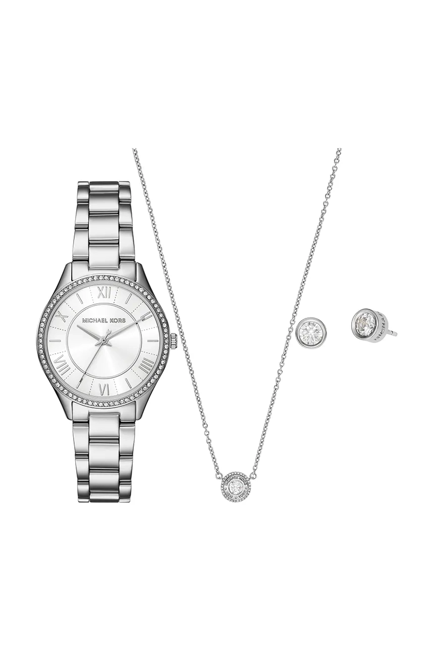 

Часы, колье и серьги LAURYN Michael Kors, серебряный