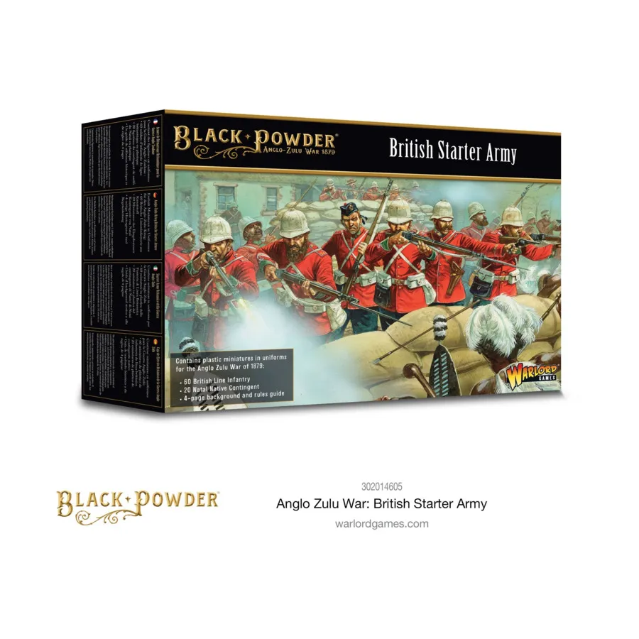 

Британская стартовая армия (2-е издание), Black Powder - Anglo-Zulu War 1879 (28mm)