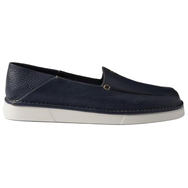 PRADA Мужские повседневные кроссовки Men's Low top Blue — фото 3