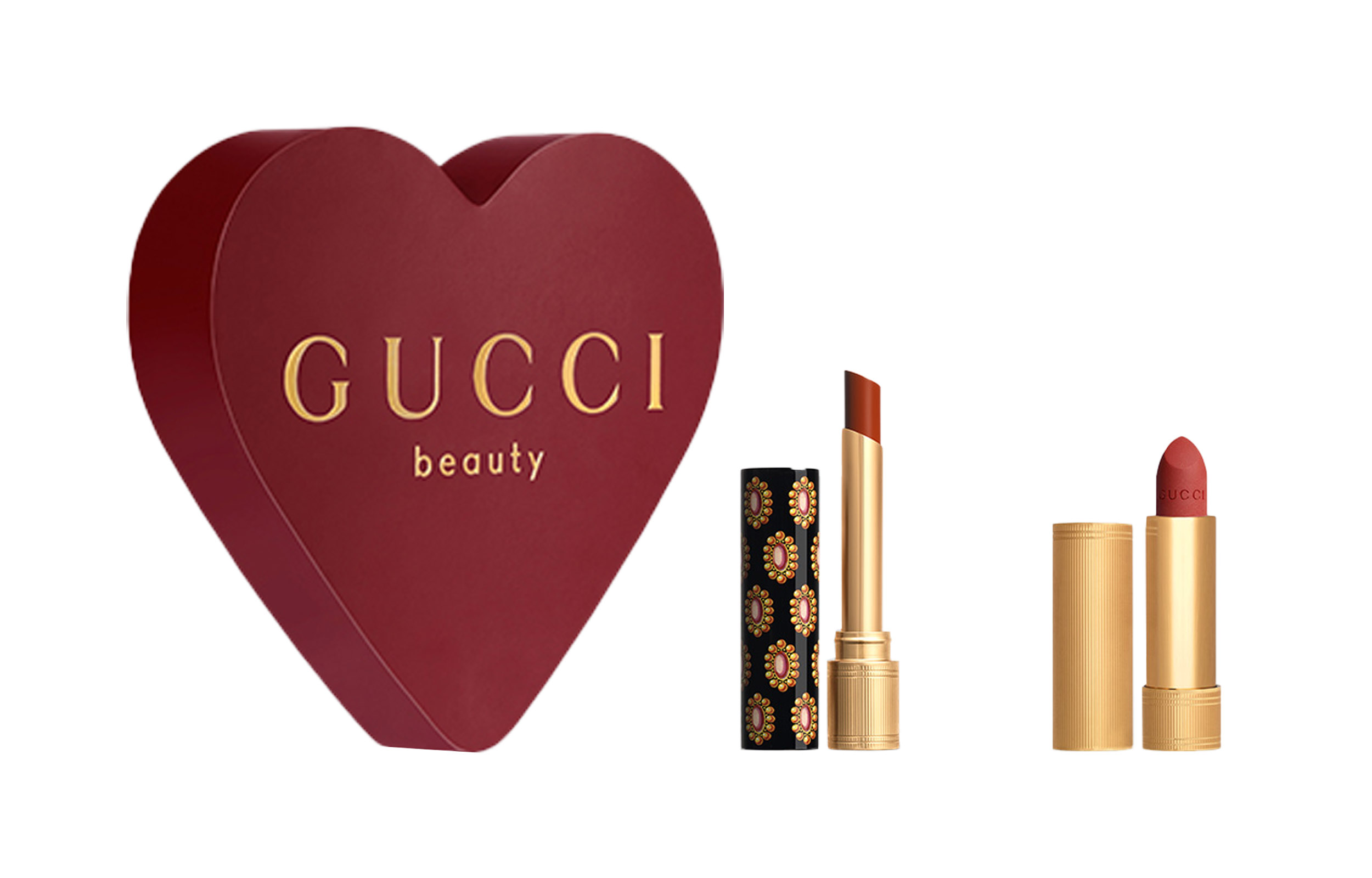 

Бархатный матовый блеск для губ набор для макияжа легко растушевывается натуральный 3,5г+1,8г GUCCI