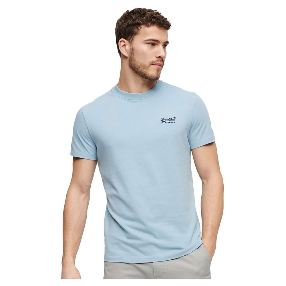 

Футболка с коротким рукавом Superdry Vintage Logo Embroidered, синий