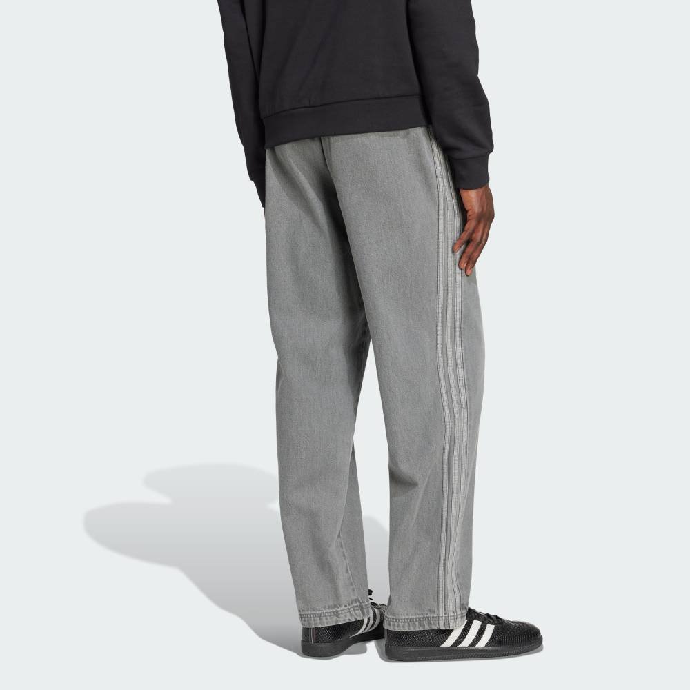 Спортивные брюки Adicolor Loose Track Pants из коричневого денима Adidas, multi — фото 2