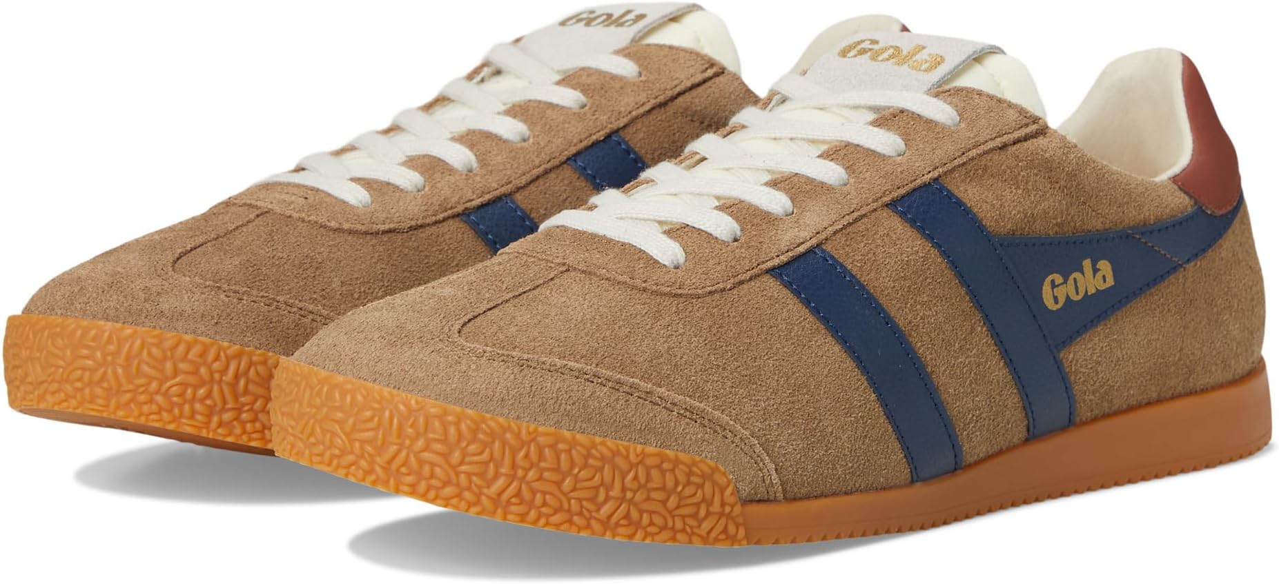 

Кроссовки Gola Elan, цвет Tobacco/Navy/Rust
