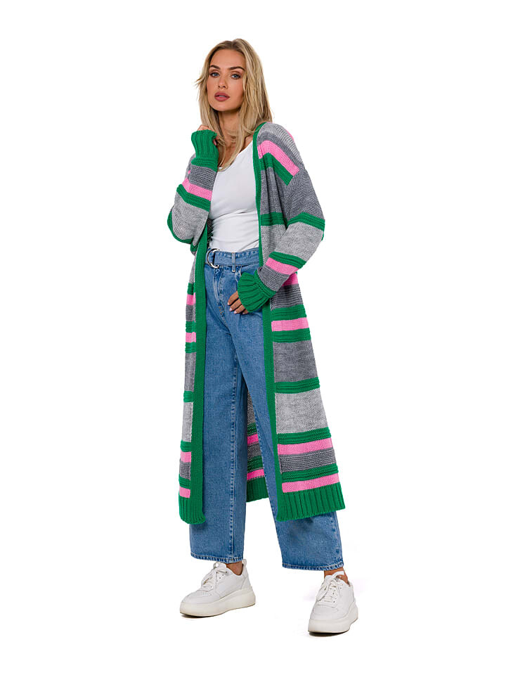 

Кардиган made of emotion, цвет grün/pink