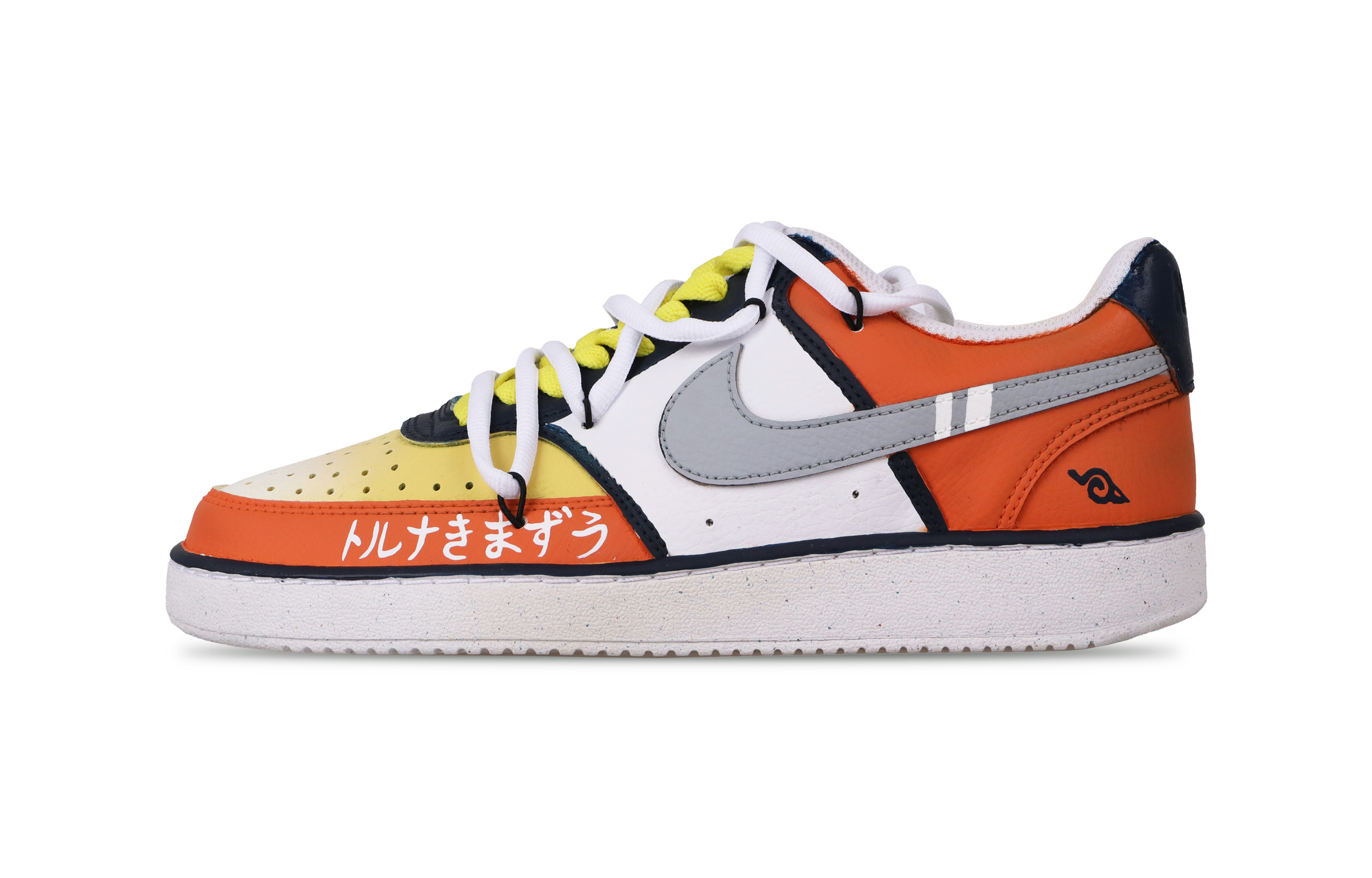 

Nike Кроссовки Court Vision 1 для скейтбординга, износостойкие, низкие, мужские, оранжевые