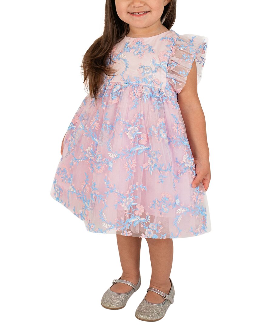 

Платье Popatu с вышивкой, мультиколор