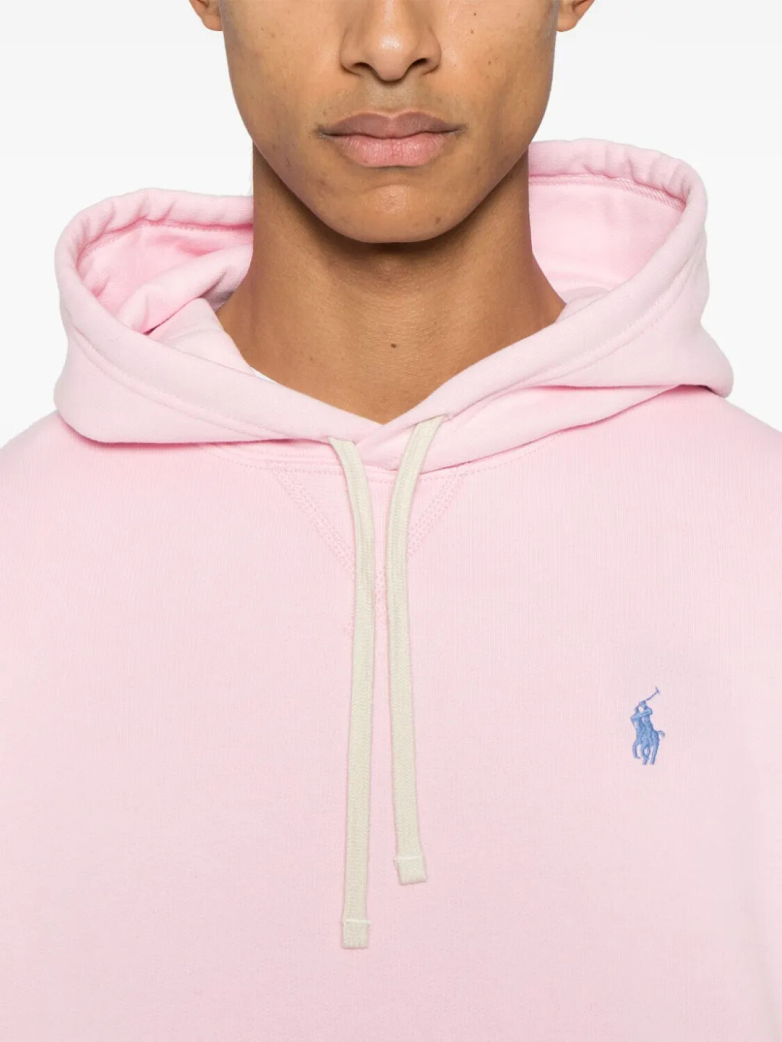 Толстовка с капюшоном Polo Ralph Lauren Polo Pony с вышивкой, розовый — фото 4