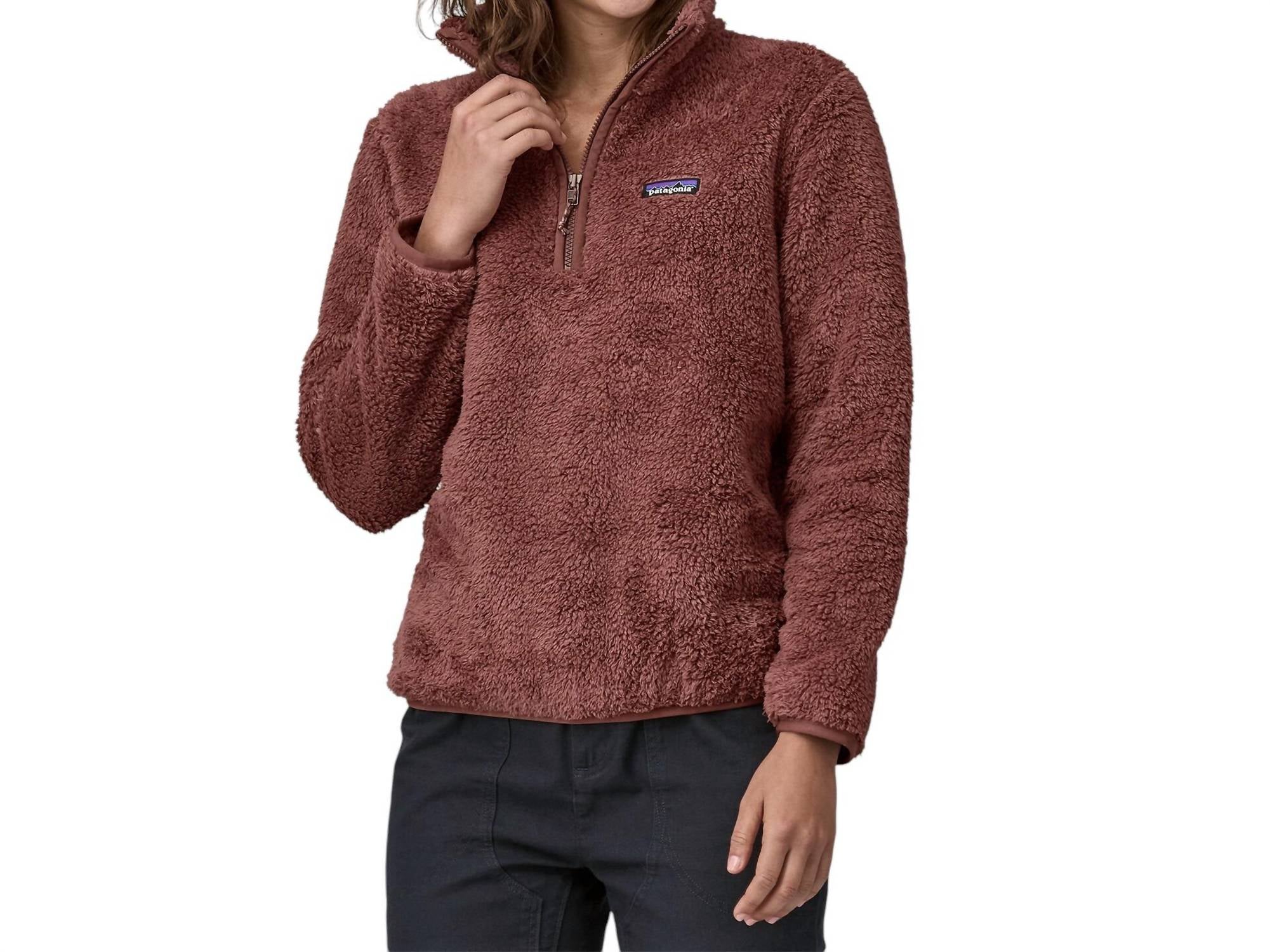 

Свитер на молнии 1/4 Los Gatos Patagonia, цвет dulse mauve