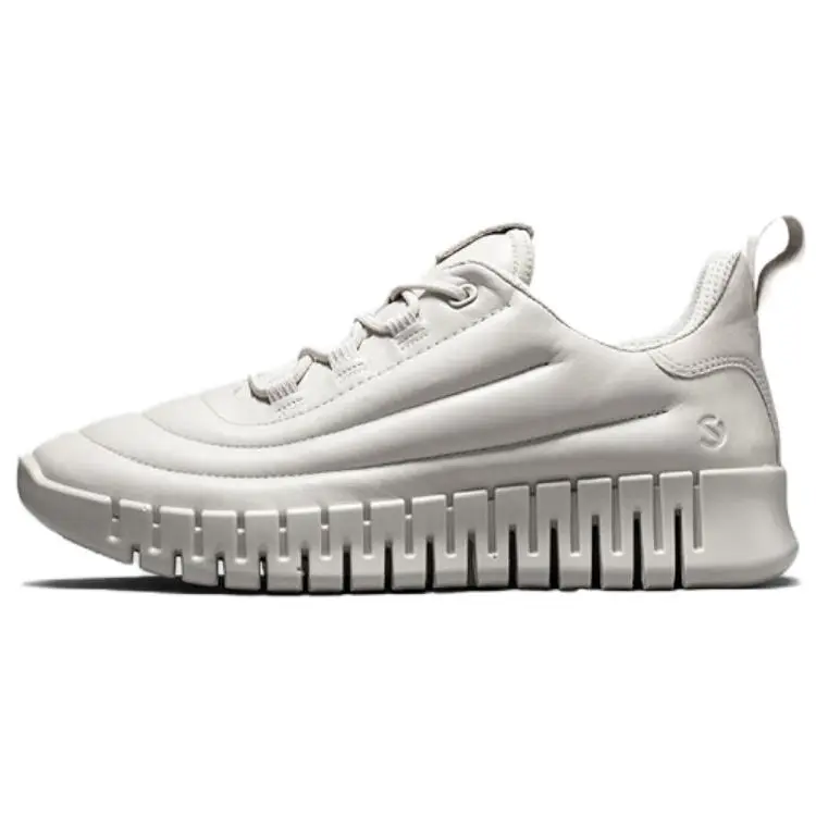 

Кроссовки ecco Lifestyle Shoes Women's Low-top Gray/White, серый/белый