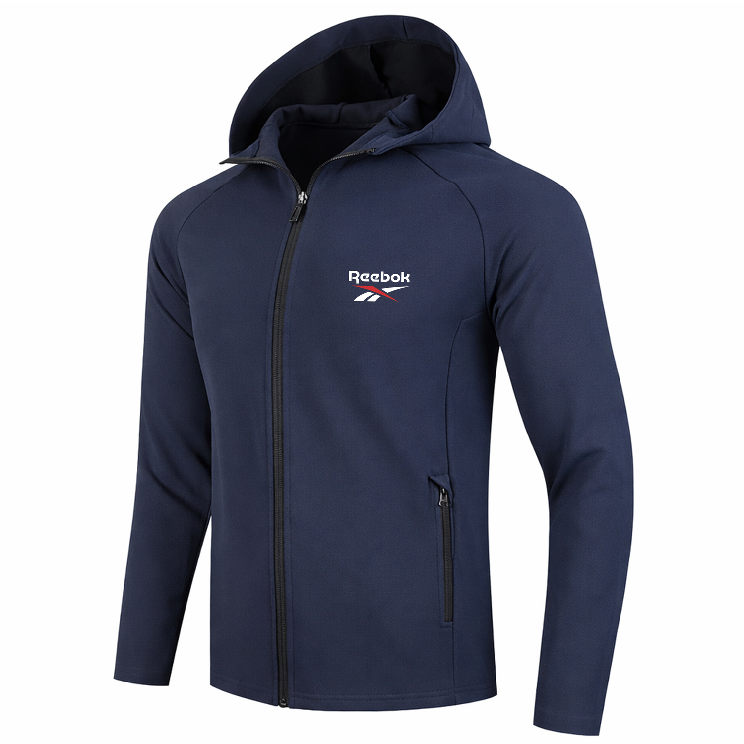 

Куртка Unisex Hooded Moderate Instructor Reebok, темно-синий