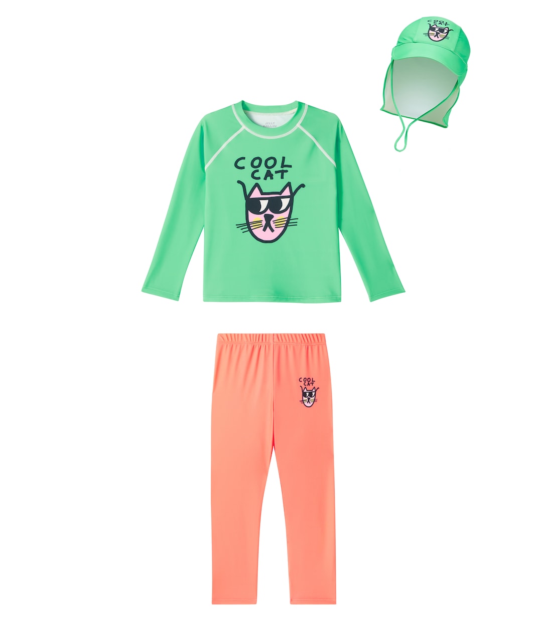 

Комплект рашгарда с принтом Jellymallow, разноцветный