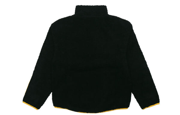 Куртка originals sherpa jacket casual lamb's wool black Adidas, черный — фото 2