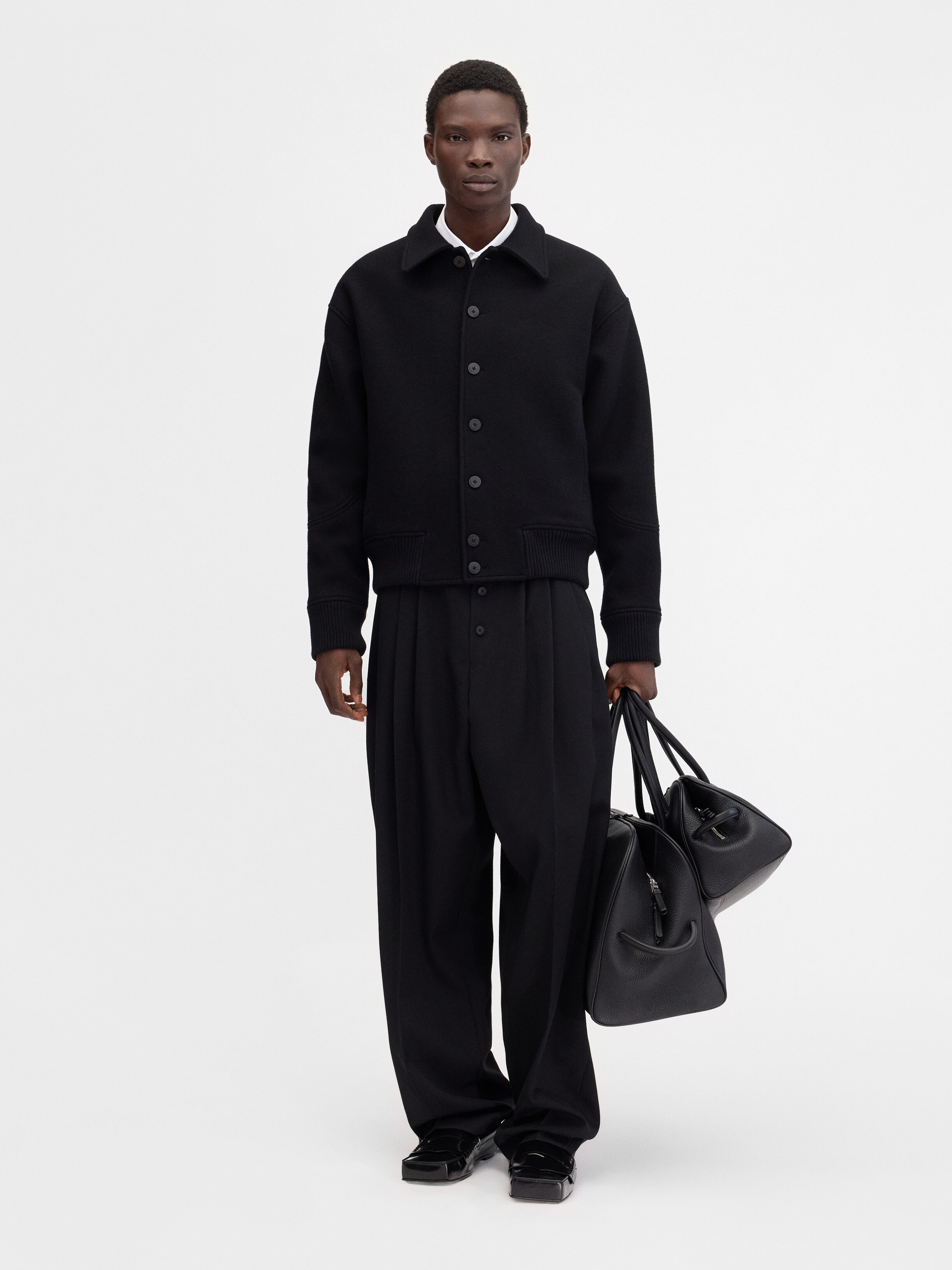 

Куртка-бомбер JACQUEMUS The Feltro bomber jacket, черный